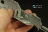 Quinta Studio QD32177 Bf 109E3/4 3D-Printed coloured Interior on decal paper (Trumpeter) 1/32